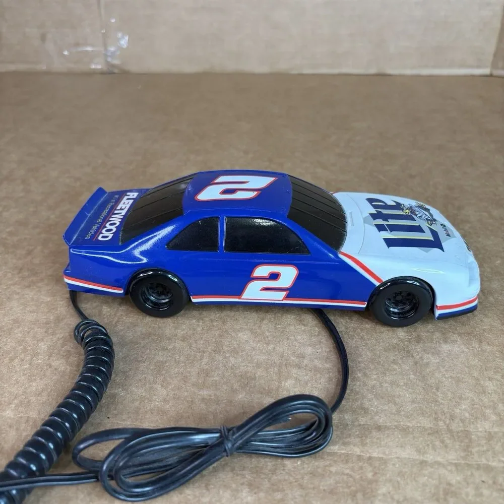 Vintage 1991 Rusty Wallace Miller Lite Nascar Phone - Untested, Columbia,